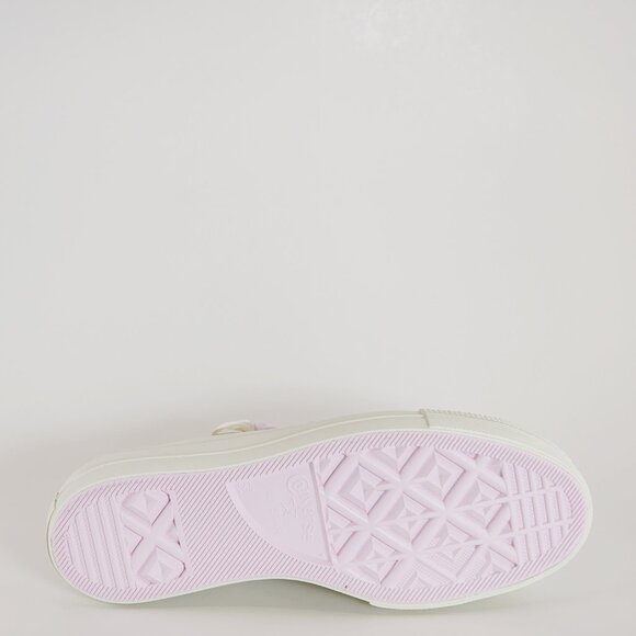 Converse CTAS Lift Ox Matte Satin Egret/Lilac Daze Platform Sneakers A10301C NWT - Picture 4 of 6